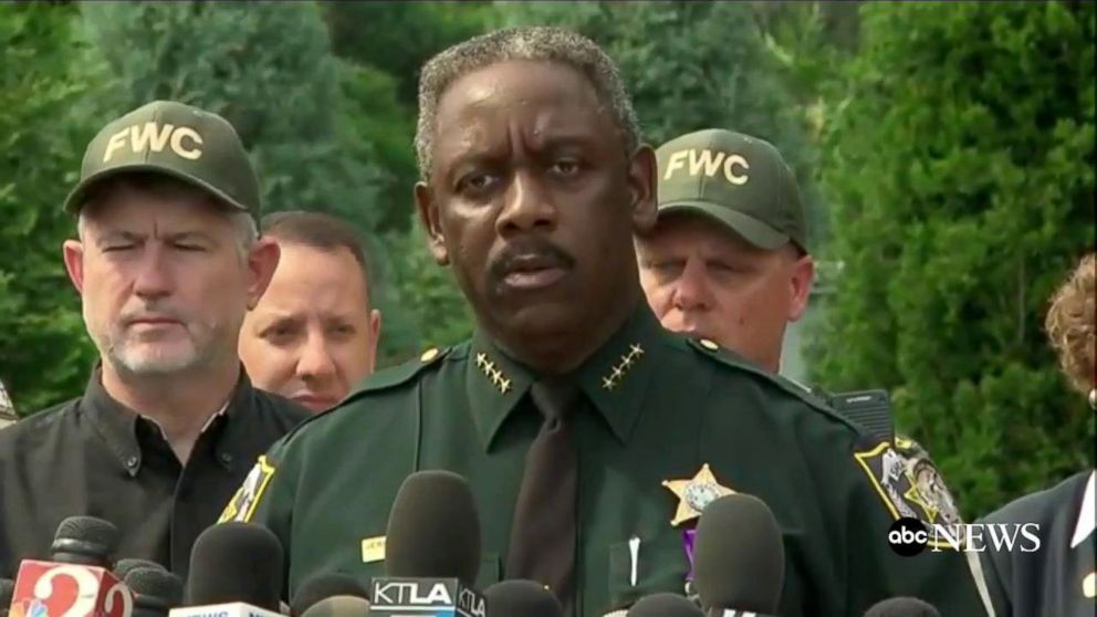 PHOTO: Orlando Police chief Jerry Demings speaks to the media, June 15, 2016, about a body found believed to be that of a 2yr-old boy dragged into a lake by an alligator at a Disney resort.