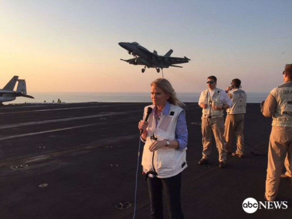 PHOTO: ABC News' This Week Co-Anchor and Chief Global Affairs Correspondent, Martha Raddatz, on board the USS Harry S. Truman in the Persian Gulf in March of 2016.
