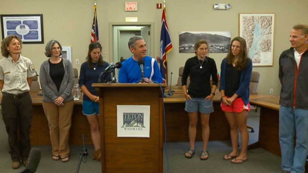 PHOTO: Eric Andrews-Sharer speaks at a press conference on July 10, 2015. 