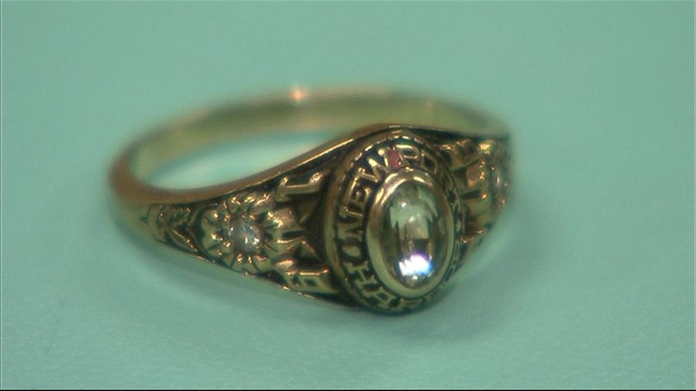 PHOTO: Merrilea East got her Newport Harbor High School class ring back, pictured here, almost 30 years after losing it.