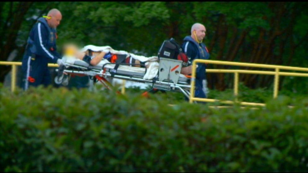 An 18-year-old is in serious condition Sunday after he was attacked by a shark Saturday off the North Carolina coast.