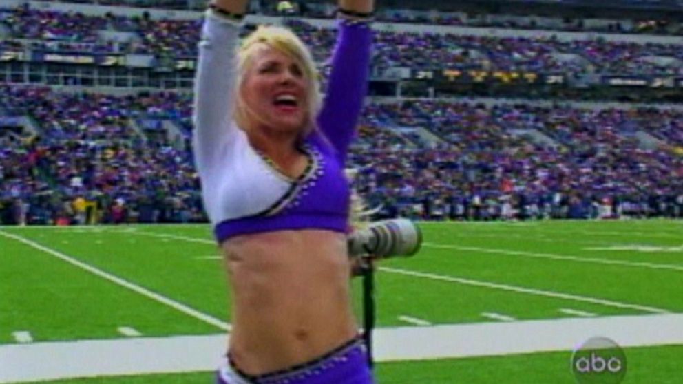 PHOTO: Molly Shattuck spoke to ABC News' Juju Chang in 2006 about auditioning to become an NFL cheerleader.
