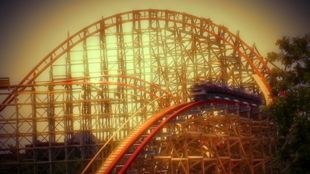 A woman fell to her death from a 14-story-high amusement park roller coaster at Six Flags in Arlington, Texas.