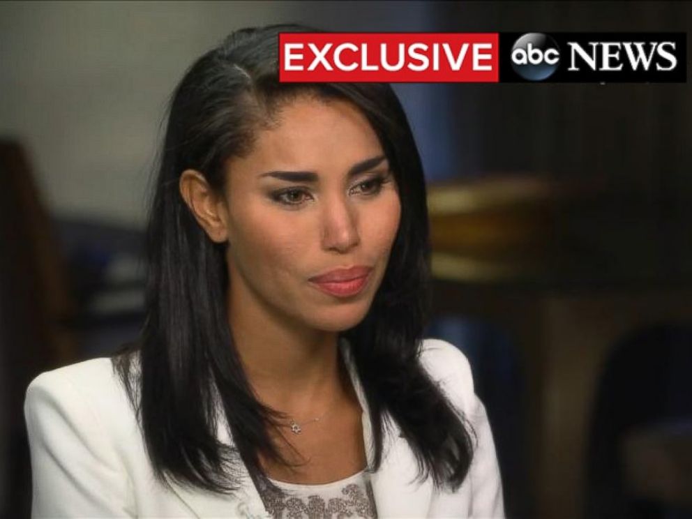PHOTO: Barbara Walters interviews V. Stiviano, May 2, 2014.