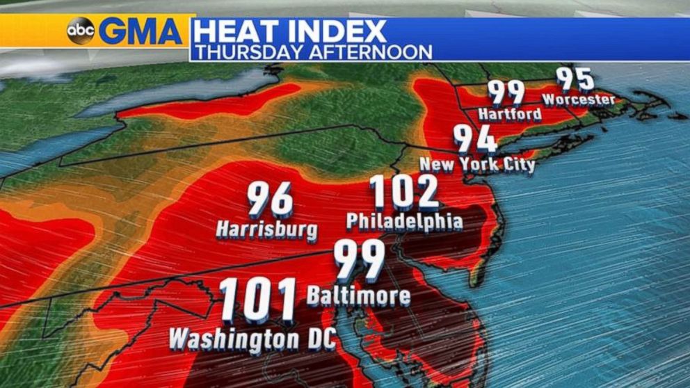 Northeast Sweats Through Its First Heat Wave of the Summer - ABC News