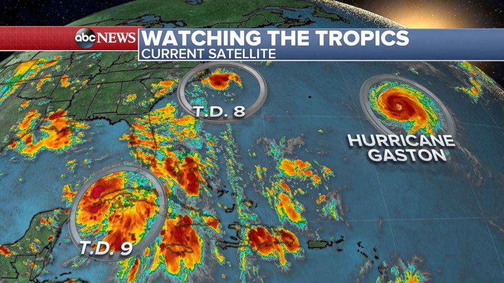 Active Tropics In The Atlantic As Peak Hurricane Season Begins Abc News 5430
