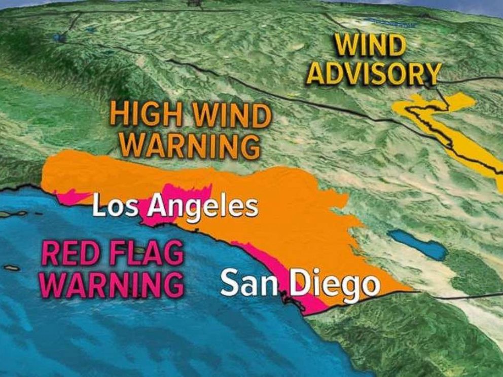 Major Santa Ana Winds Expected To Continue To Worsen Southern 4275