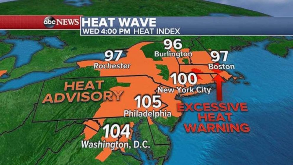 PHOTO: Parts of the Northeast were under excessive heat warnings this week. 