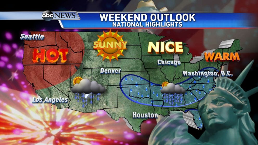 Independence Weekend Weather Forecast Independence Weekend Weather Forecast