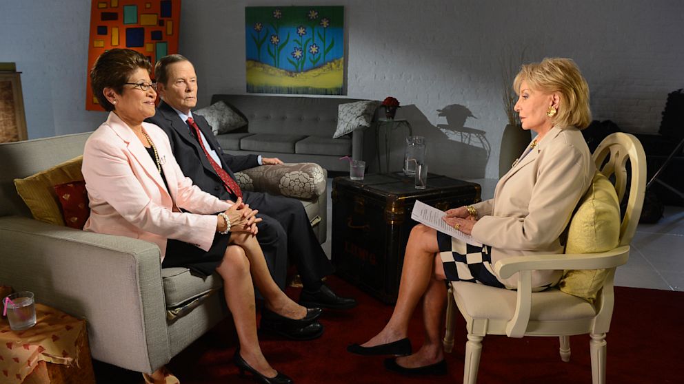 George Zimmerman's parents, Robert Zimmerman, Sr., and Gladys Zimmerman, sat down for an exclusive interview with Barbara Walters for ABC News on July 15, 2013.