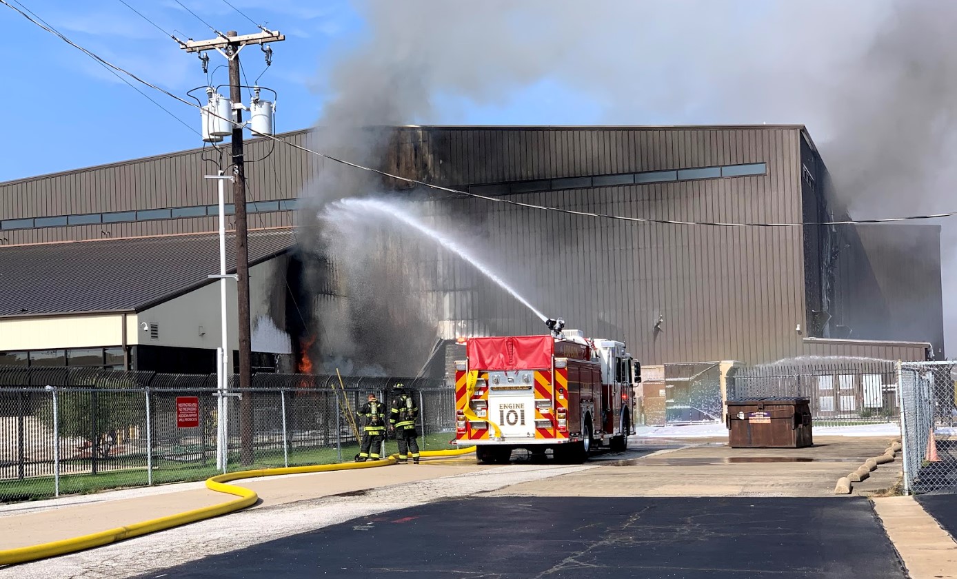 PHOTO: Authorities responded to a deadly plane crash and subsequent fire in Addison, Texas, on Sunday, June 30, 2019.