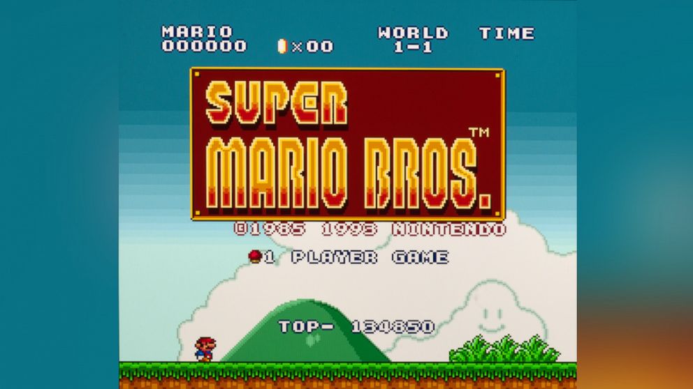 PHOTO: Super Mario Brothers the Nintendo game was released in the U.S. in 1985. 