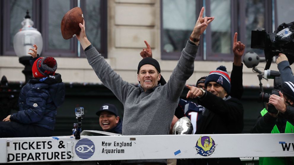 VIDEO: Patriots Celebrate Super Bowl Win at Victory Parade