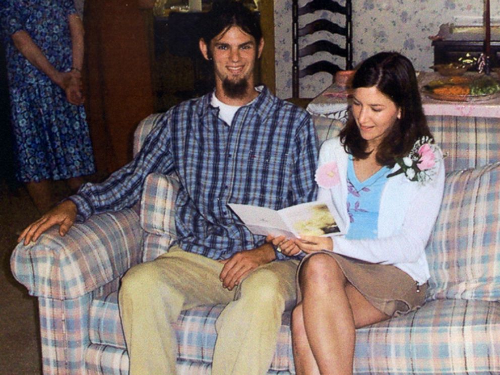 PHOTO: Jason Allen, left, of Michigan, and Lindsay Cutshall, of Ohio, are shown at their wedding shower in May 2004 at the home of Jason's parents, Bob and Dolores Allen.