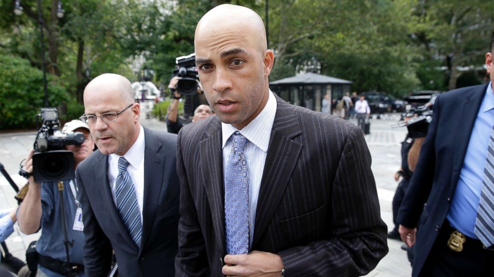 NYPD officer James Frascatore tackled ex-tennis star James Blake in 2015.
