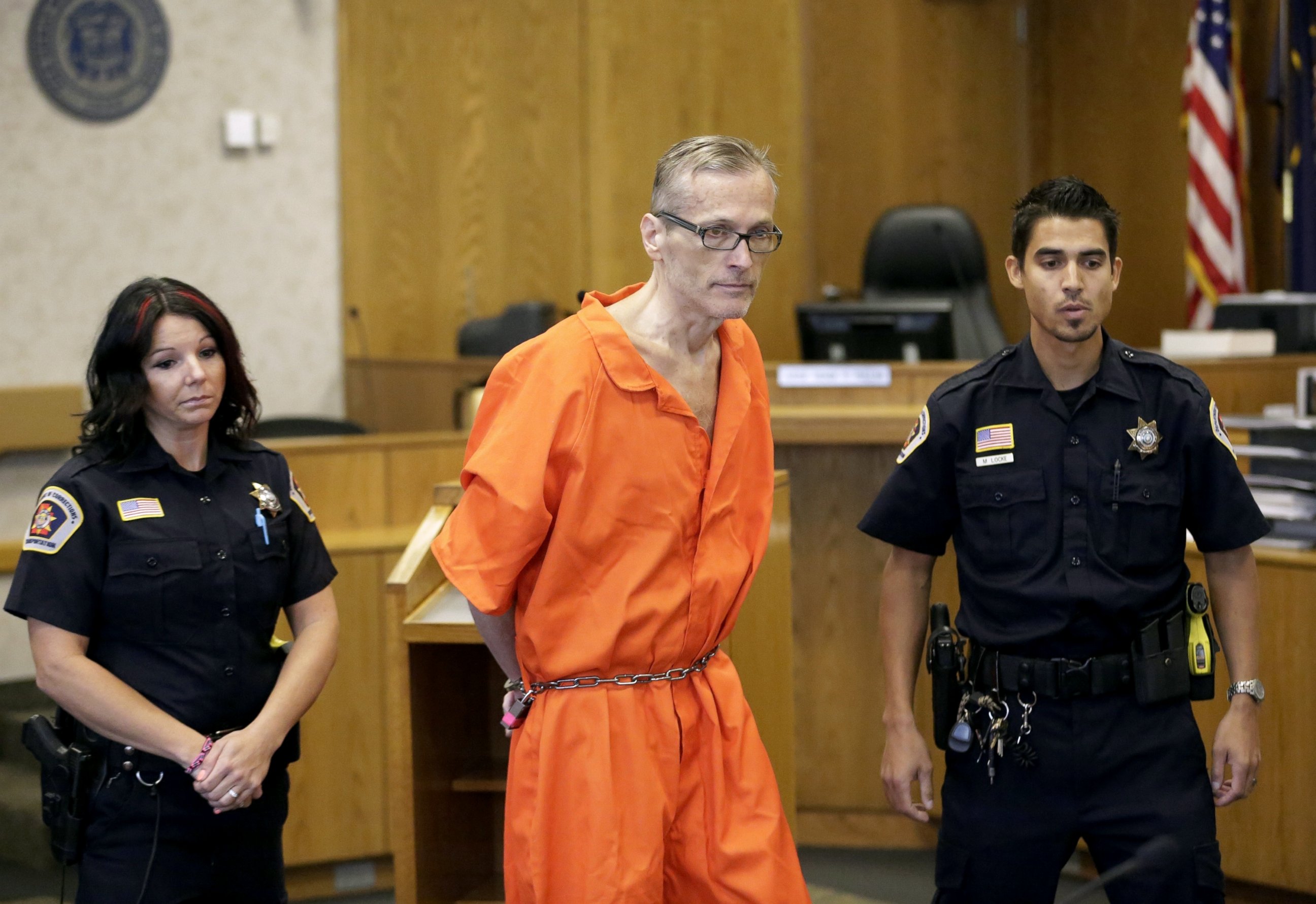 PHOTO: Martin Joseph MacNeill enters the courtroom before his sentencing, in Provo, Utah, Sept. 19, 2014.