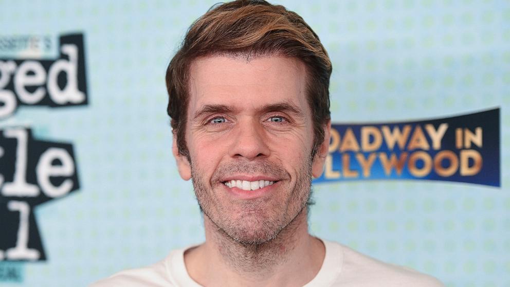 PHOTO: Perez Hilton arrives at the opening night red carpet for "Jagged Little Pill" on Wednesday, Sept. 14, 2022, in Los Angeles. 