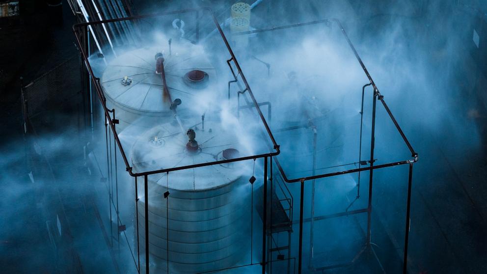 PHOTO: APTOPIX Southern California Chemical Tank