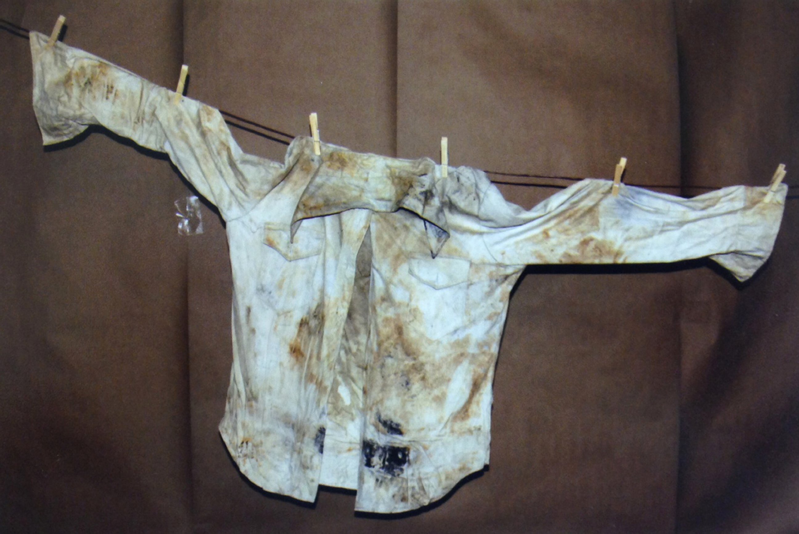 PHOTO: In this undated photo provided by the South Dakota Attorney Generals Office, clothing found from the 1960 Studebaker unearthed in September 2013 is seen. 