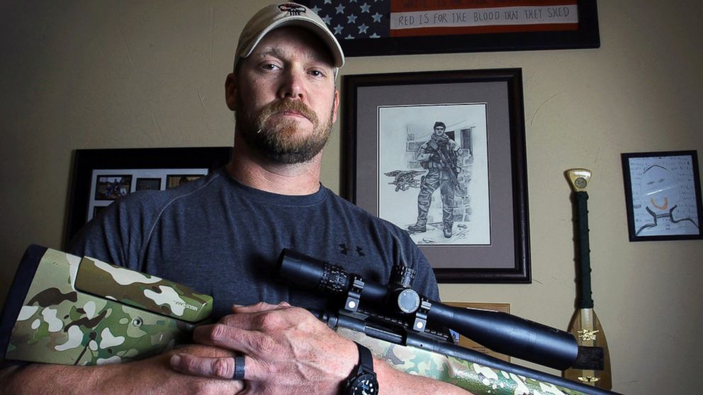 Chris Kyle, former Navy SEAL and author of the book "American Sniper" poses in Midlothian, Texas, April 6, 2012. 