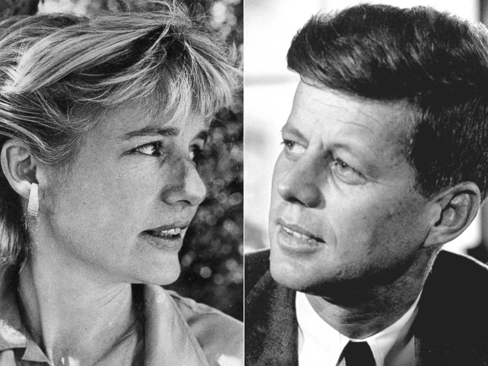 PHOTO: Mary Pinchot Meyer, a Washington painter who allegedly had a secret affair with U.S. President John F. Kennedy, is shown in this undated photo | Sen. John F. Kennedy, posing for picture in this undated photo. 
