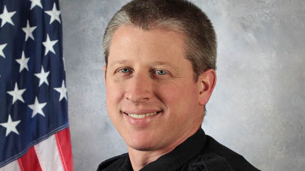 This photo provided by the University of Colorado at Colorado Springs shows officer Garrett Swasey, who was killed in a shooting at a Planned Parenthood clinic in Colorado Springs, Colo., Friday, Nov. 27, 2015. A gunman who opened fire inside a Colorado Springs Planned Parenthood clinic was arrested Friday after engaging in gun battles with authorities during an hours-long standoff that killed several, including Swasey, and wounded others, officials said. 