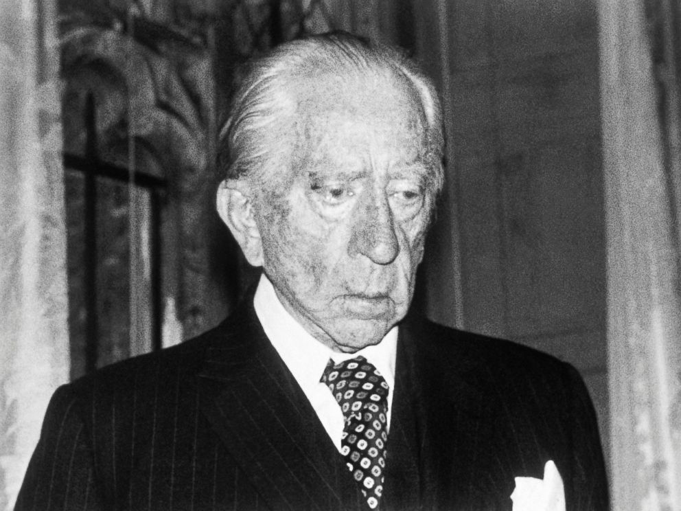 PHOTO: This 1975 file photo shows oil billionaire, Jean Paul Getty, Americas richest expatriate, at his home at Guildford, Surrey, England.