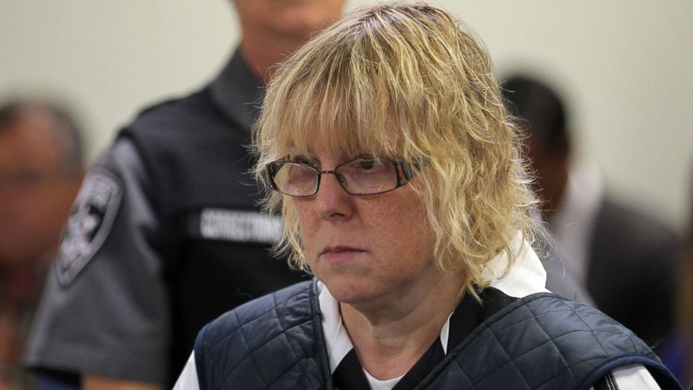 PHOTO: Joyce Mitchell appears before Judge Mark Rogers in City Court in this June 15, 2015 file photo in Plattsburgh, N.Y.