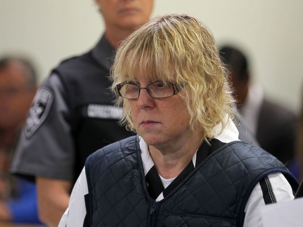 PHOTO: Joyce Mitchell appears before Judge Mark Rogers in City Court in this file photo, June 15, 2015, in Plattsburgh, N.Y.