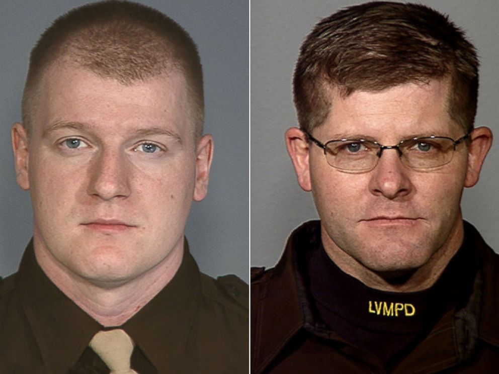 PHOTO: Police officers Igor Soldo (left) and Alyn Beck were identified as the victims in a Las Vegas Shooting, June 8, 2014.