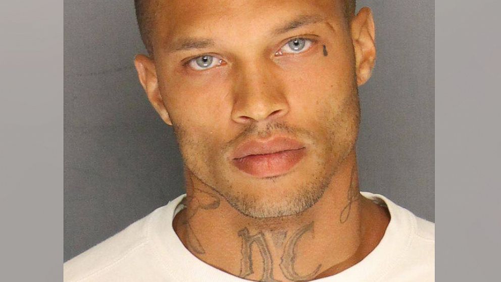 Jeremy Meeks, 30, is seen in a June 18, 2014, booking photo released by the Stockton, Calif., Police Department.