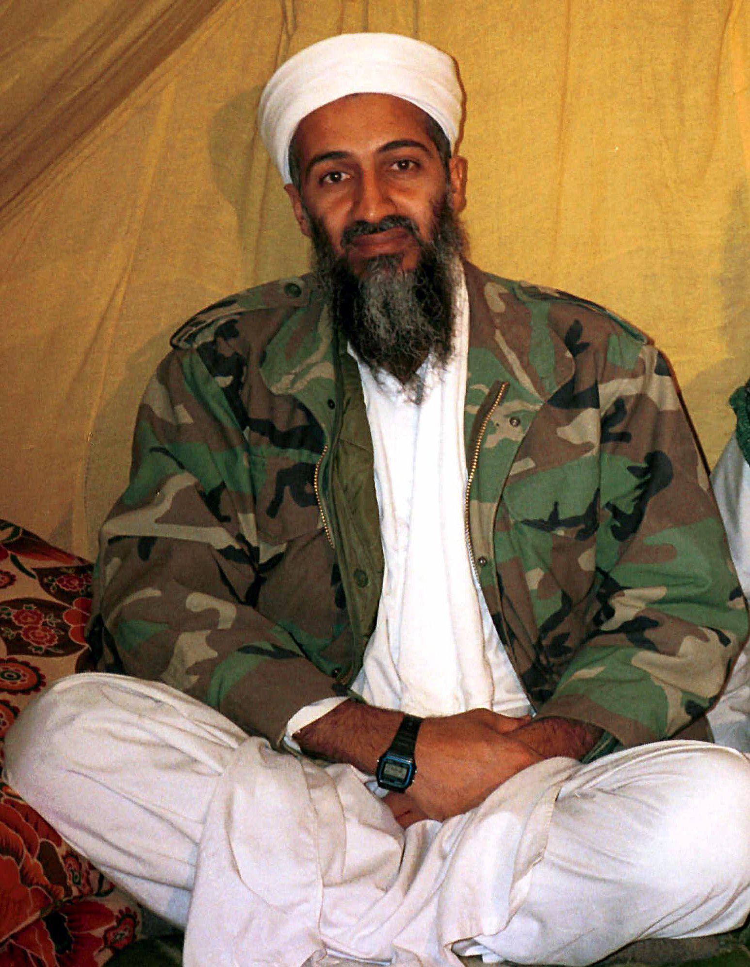 PHOTO: Al-Qaeda leader Osama bin Laden, in Afghanistan.