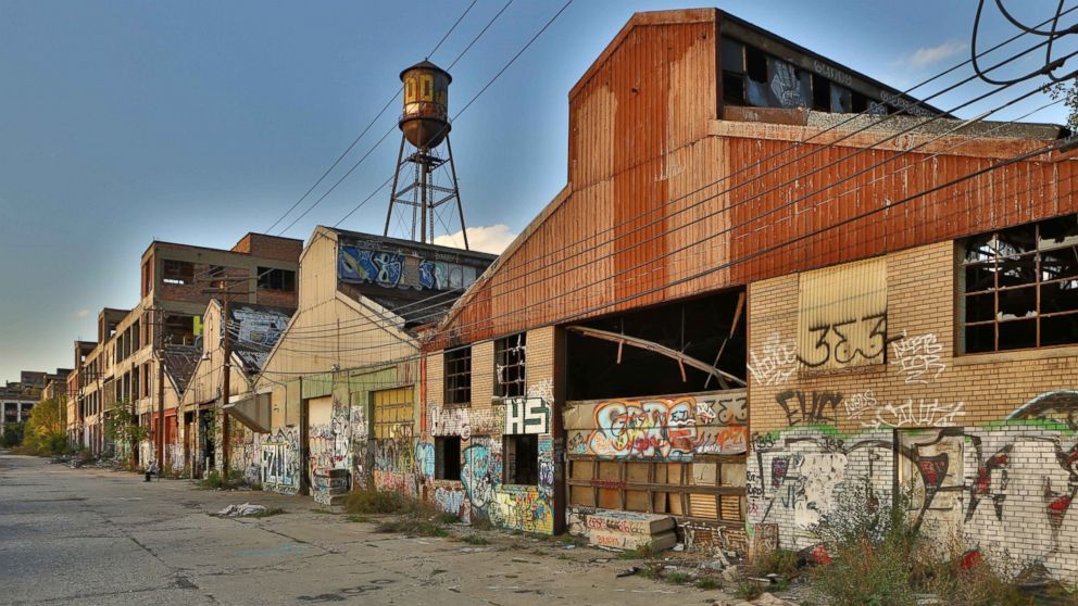 The Detroit Packard Automotive Plant opened in 1903 and closed in 1958 was taken in Oct. 2013 in Detroit, Mich.