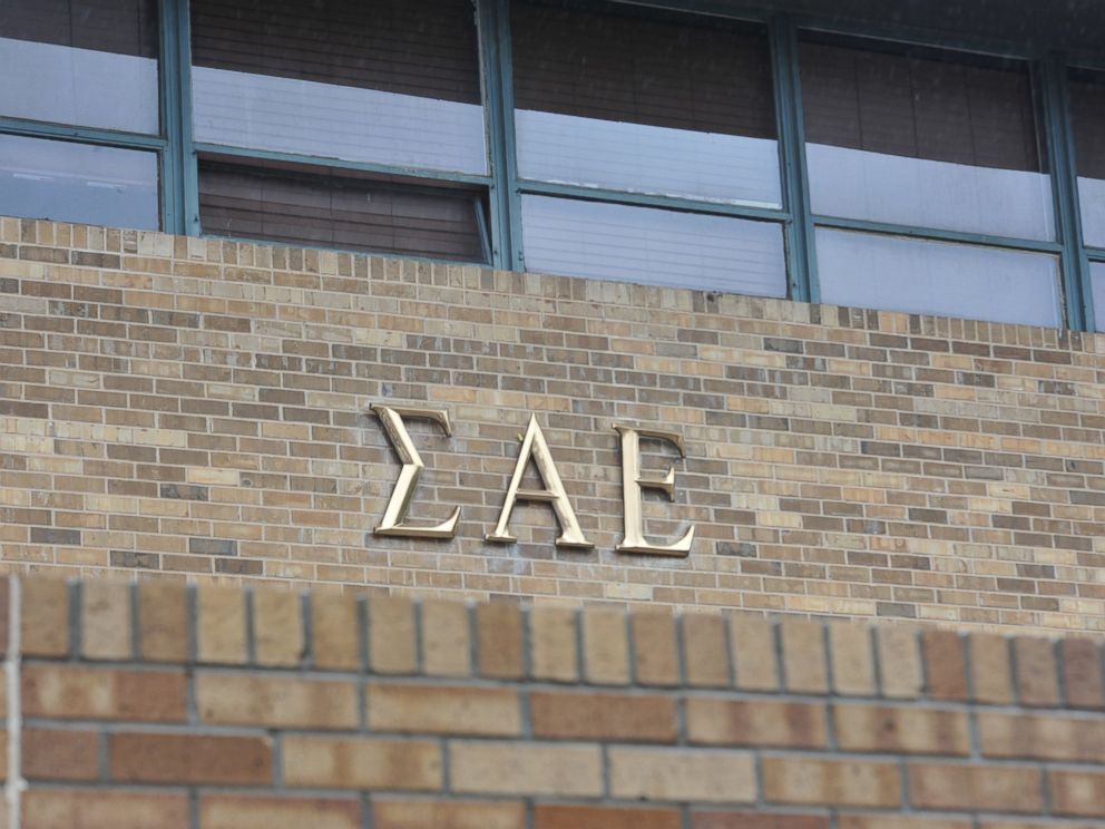 PHOTO: The Sigma Alpha Epsilon house at the University of Oklahoma, March. 9, 2015, in Norman, Okla.