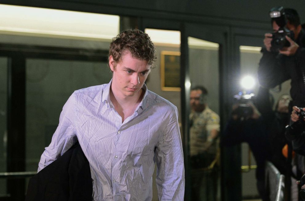 PHOTO: Brock Turner, 21, is released from jail in Santa Clara County, California, Sept. 2, 2016.