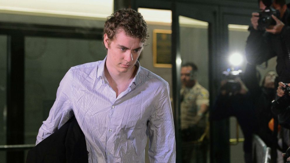 PHOTO: Brock Turner, 21, is released from jail in Santa Clara County, California, Sept. 2, 2016.