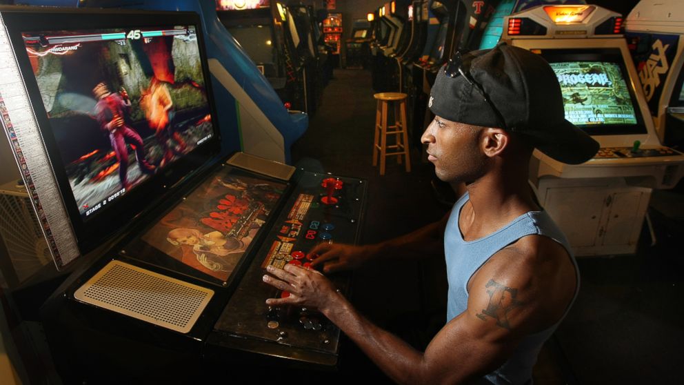 PHOTO: In this Aug. 26, 2009 picture, Michael Robinson plays "Tekken Six Bloodline Rebellion" a popular game at Game Galaxy in Hickory Hollow mall in Nashville, Tenn. 