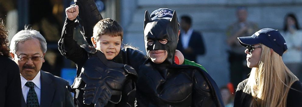 Batkid's Make-a-Wish Transforms San Francisco Into Gotham - ABC News