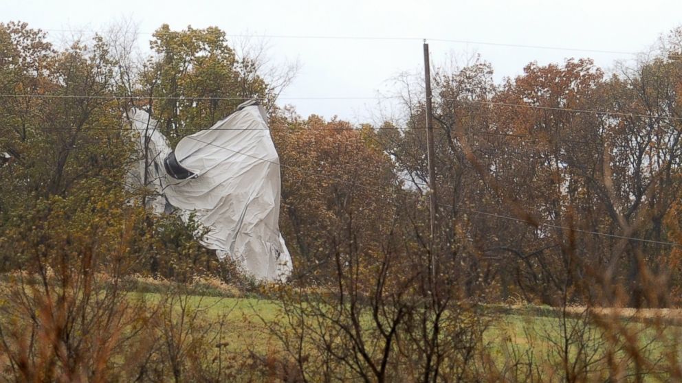 More Than 6,000 Feet of Tether Removed From Military Blimp Crash Site ...