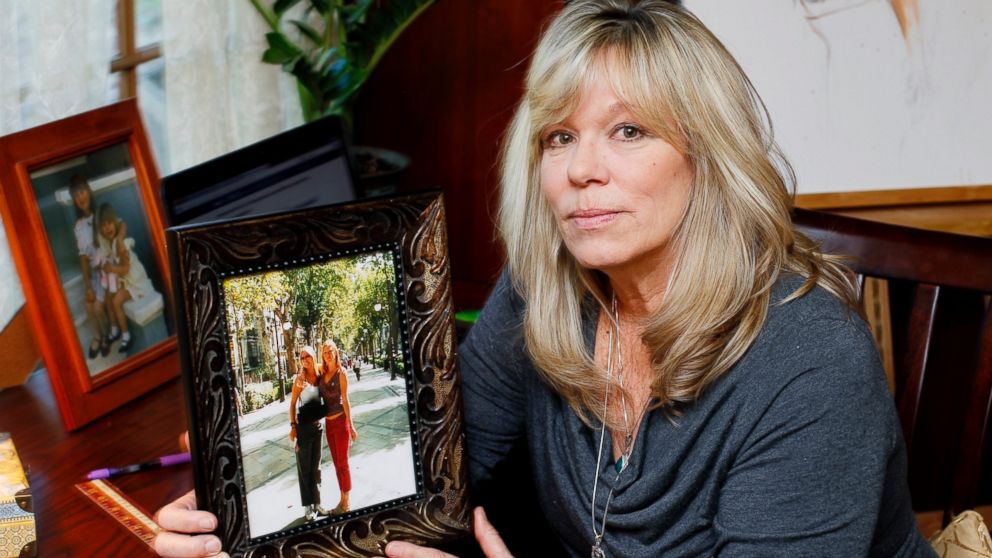 Cally Houck poses for a photo on Friday, Feb. 24, 2012, in Ojai, CA. Cally Houck lost her two daughters, Raechel, 24, and Jacqueline, 20, when they rented a PT Cruiser from Enterprise that was under recall.