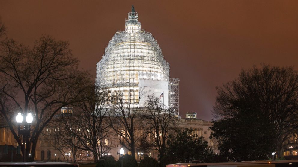 The United States Capitol Building is pictured in Washington, D.C. on Jan. 14, 2015.