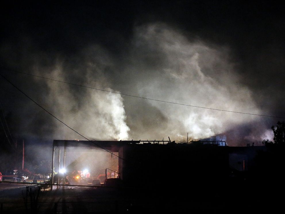 PHOTO: Smoke rises from Mount Zion African Methodist Episcopal church, July 1, 2015, in Greeleyville, S.C.