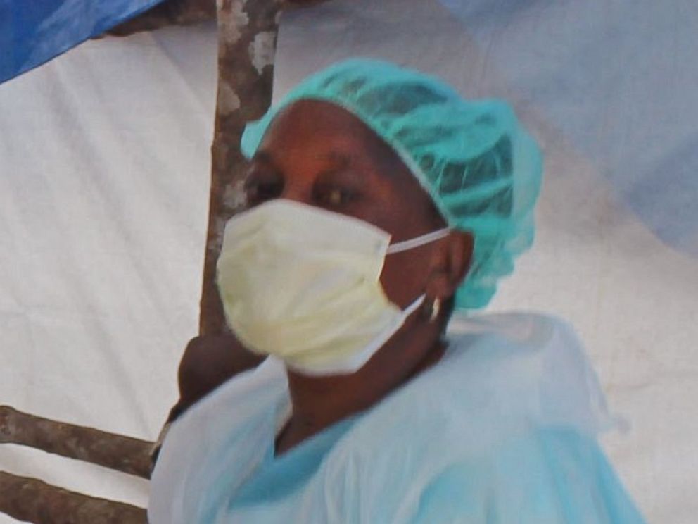 PHOTO: Medical personnel inside a clinic taking care of Ebola patients in Kenema, Sierra Leone, July 27, 2014.