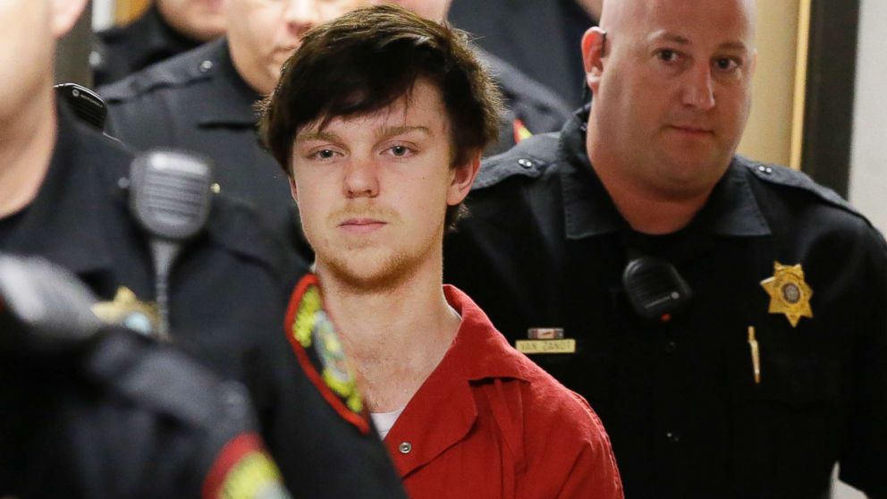 PHOTO: In this Feb. 19, 2016 file photo, Ethan Couch is led by sheriff deputies after a juvenile court for a hearing in Fort Worth, Texas.