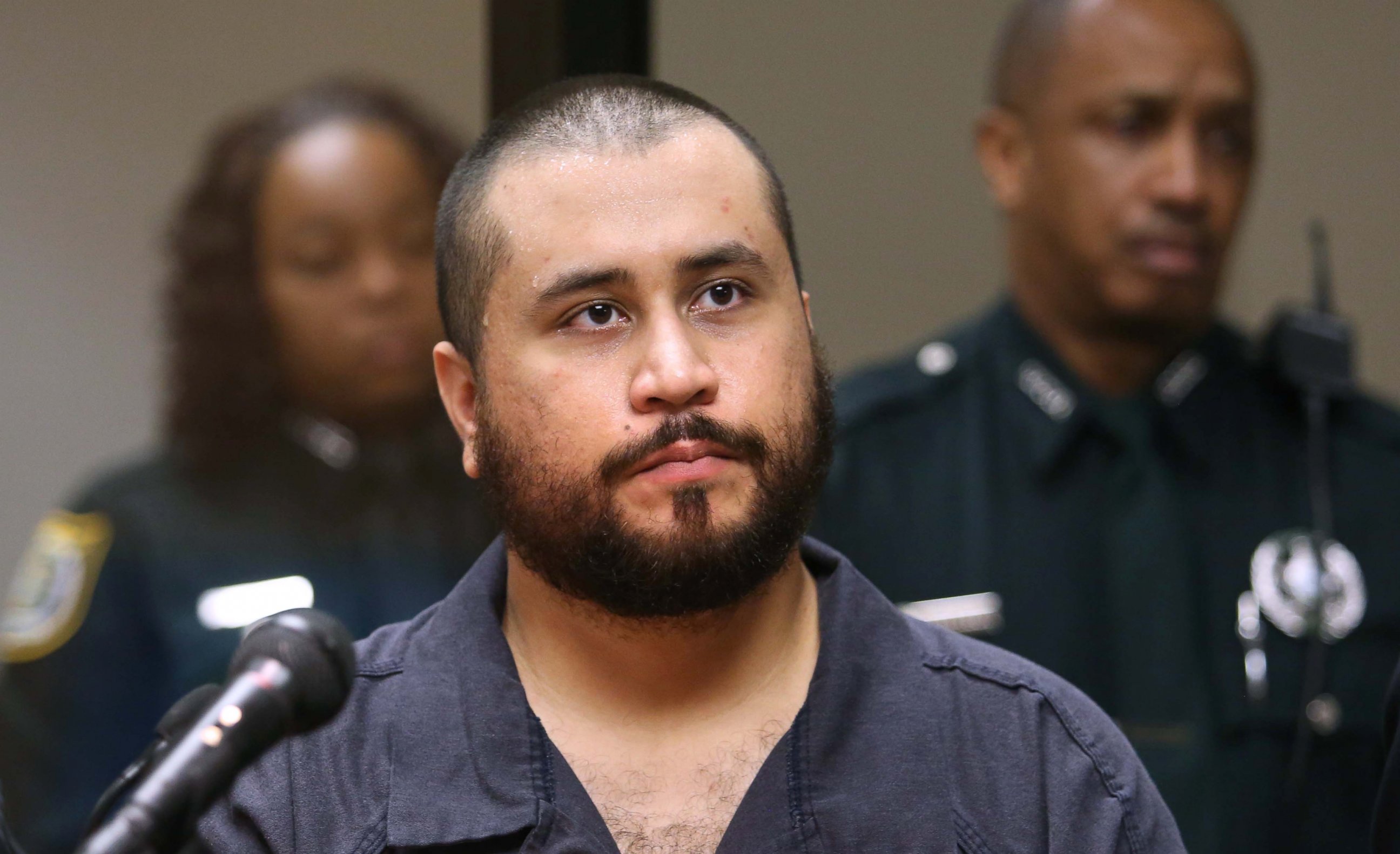 PHOTO: In this Tuesday, Nov. 19,  2013, file photo, George Zimmerman listens in court, in Sanford, Fla., during his hearing on charges including aggravated assault stemming from a fight with his girlfriend.