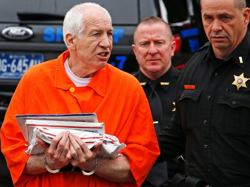 Former Penn State Coach Jerry Sandusky Appears in Court as he Seeks to  Appeal Conviction - ABC News