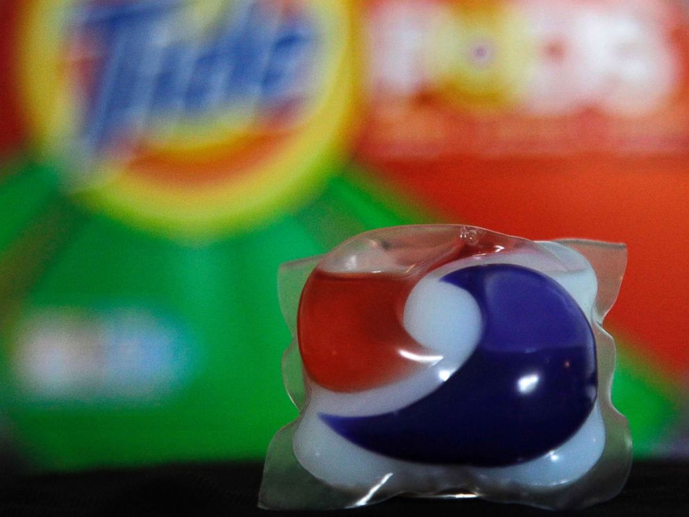 PHOTO: Laundry detergent packages are seen in this May 24, 2012 file photo.