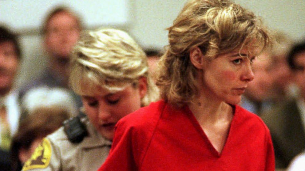 PHOTO: Former grade school teacher Mary Kay LeTourneau, who had an affair with a 13-year-old boy, and had his baby, has her handcuffs removed at the start of a hearing in Seattle, Feb. 6, 1998.