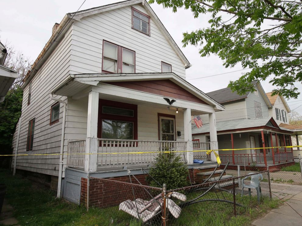 PHOTO: A house where three women escaped is shown, May 7, 2013, in Cleveland.
