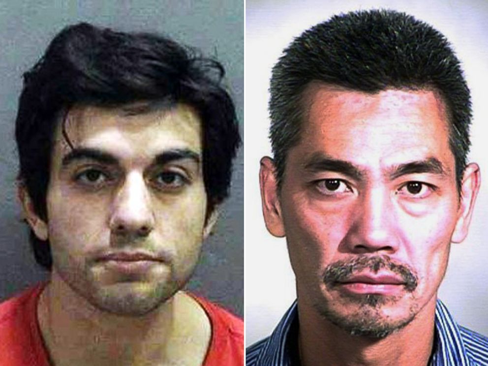 PHOTO: Hossein Nayeri, left, and Bac Duong, two of three inmates who escaped Friday, Jan. 22, 2016, from the county's Central Men's Jail in Santa Ana, Calif.